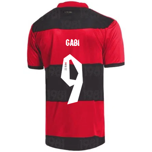 2021/22 Flamengo Home Kit Soccer Jersey GABI #9